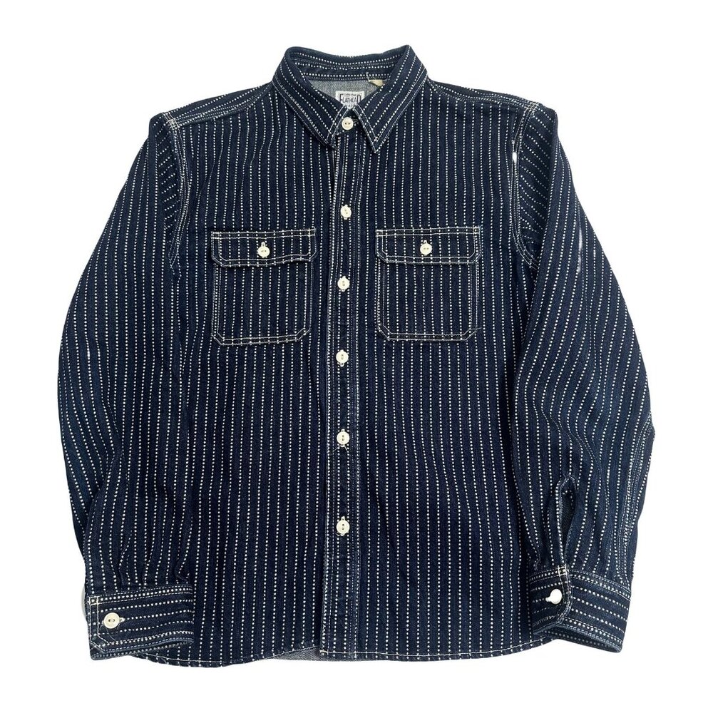 Flathead Western Wabash Striped Shirt SMALL SIZE